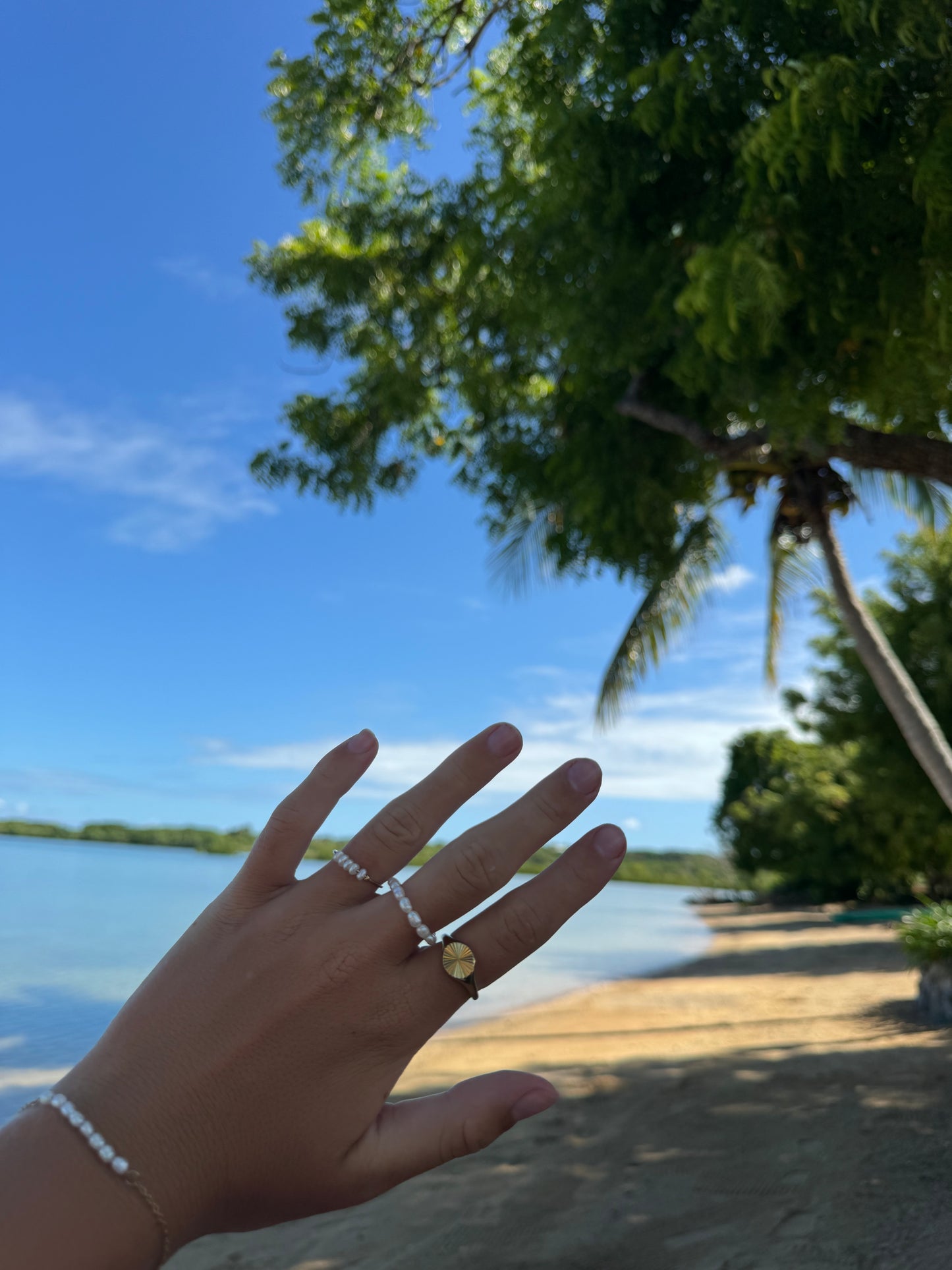 Gold sun ring